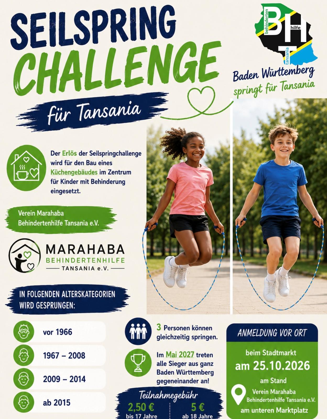 Seilsprung-Challenge in Schorndorf